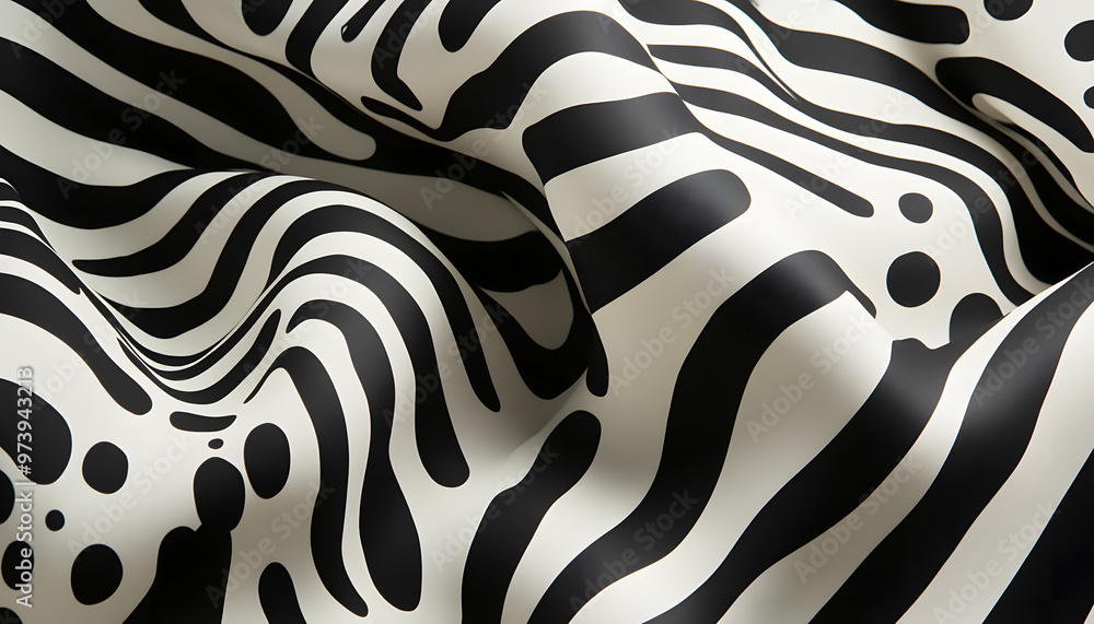 Stick to monochrome patterns like stripes, polka dots, or abstract swirls for a visually interesting yet subtle design Stick to monochrome patterns like stripes, polka dots, or abstract swirls for a visually interesting yet subtle design