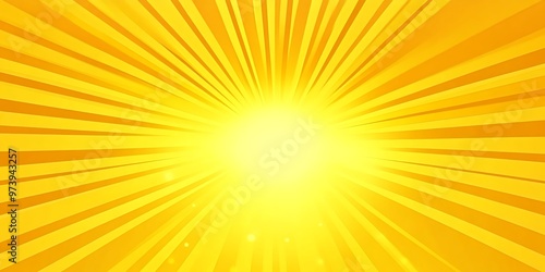 Wallpaper Mural yellow sun burst abstract retro background Torontodigital.ca