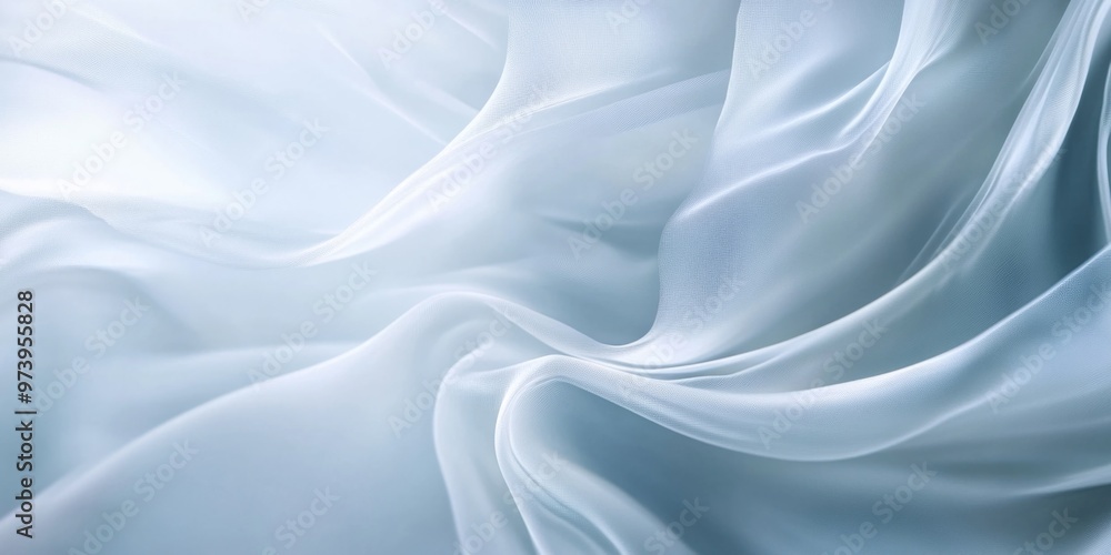 Soft waving smoke lined abstract background in white and grey colors Soft waving smoke lined abstract background in white and grey colors