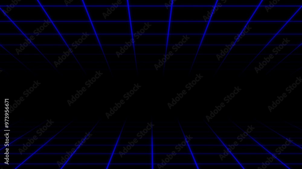 abstract blue grid animation digital background abstract blue grid animation digital background