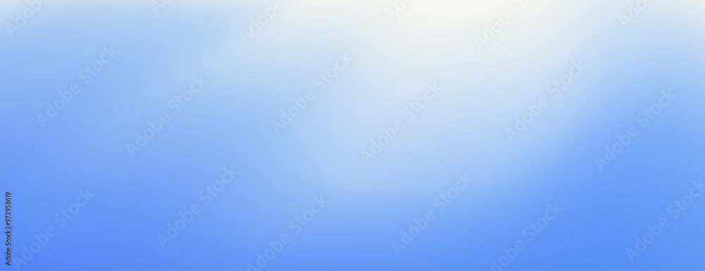 Dreamy and serene gradient background with smooth transitions of blue hues. Perfect for abstract designs and backgrounds.