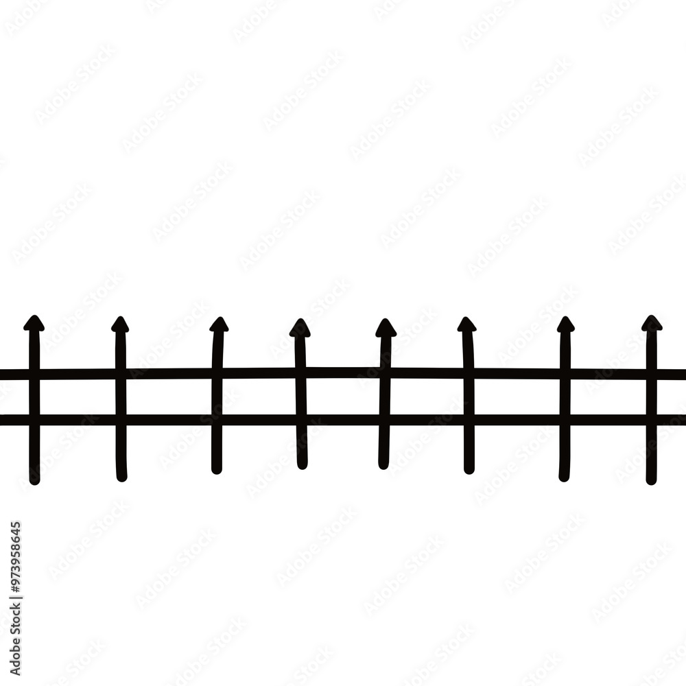 Iron fence Iron fence
