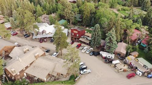 Small Historic Mountain Town
