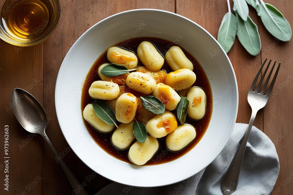 Indulge in Luxurious Gnocchi with Brown Butter and Sage for an Elegant Italian Dinner Indulge in Luxurious Gnocchi with Brown Butter and Sage for an Elegant Italian Dinner