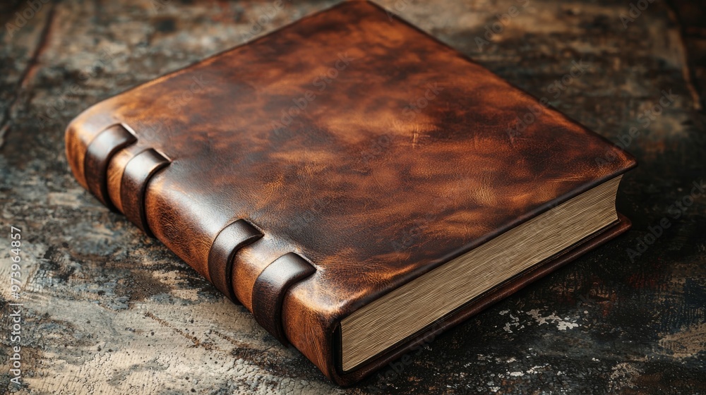 Obraz premium Leather Bound Book