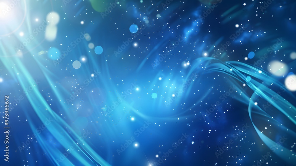 abstract blue background with stars abstract blue background with stars