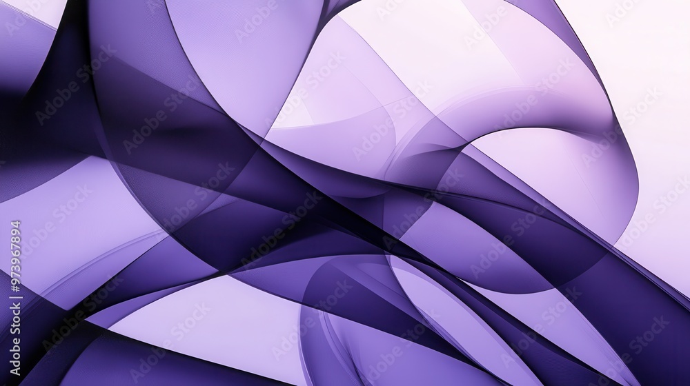 custom made wallpaper toronto digitalElegant purple abstract wave design, featuring soft curves and smooth textures, ideal for backgrounds or creative projects.