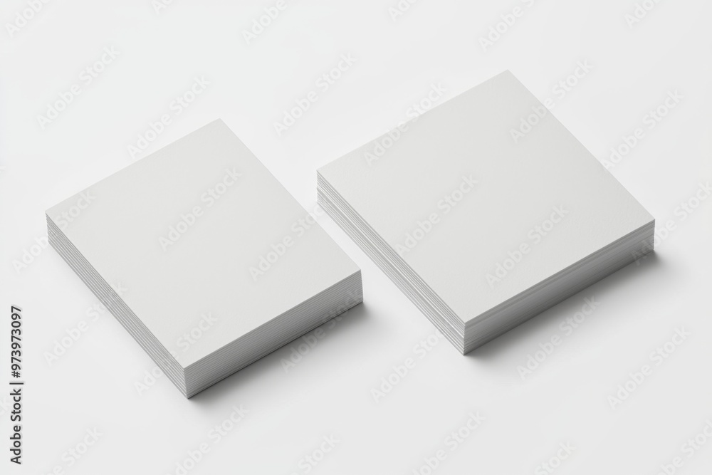 Business Card Mockup on Isolated Background created with Generative AI Business Card Mockup on Isolated Background created with Generative AI