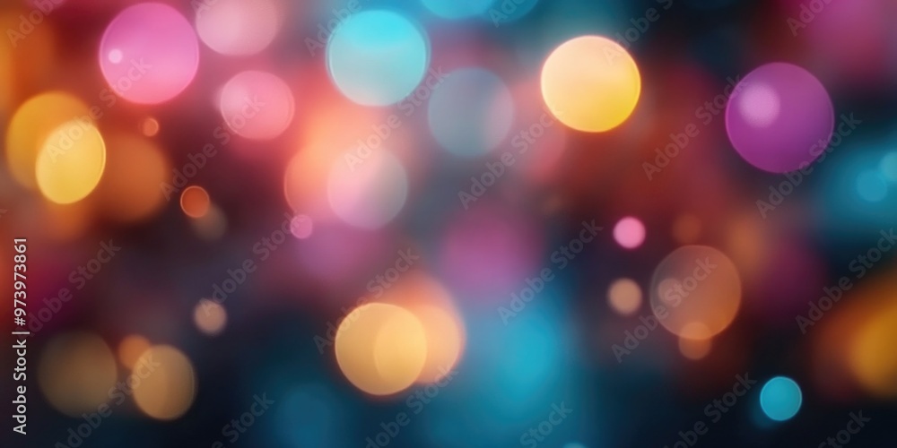Blurred Christmas lights background with festive holiday bokeh and ornaments Blurred Christmas lights background with festive holiday bokeh and ornaments