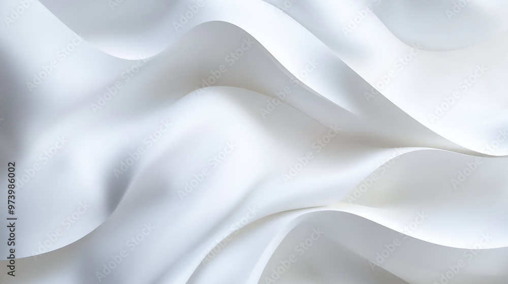 Obraz premium A copy space image of a soiled cloth placed on a pristine white surface