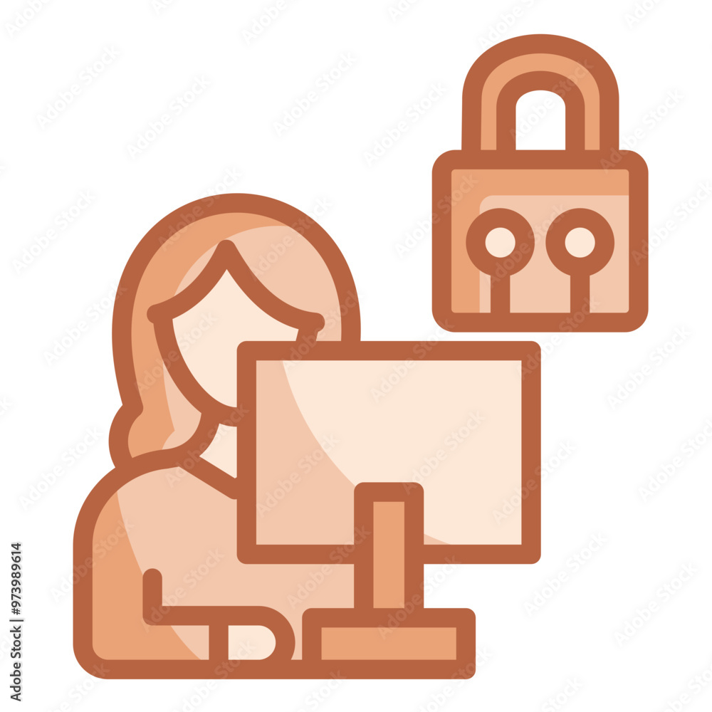 Network Security Icon Network Security Icon