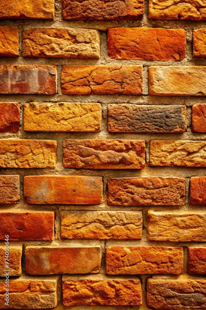 Fototapeta premium Natural and Realistic Brick Texture Image Ideal for Rustic, Urban, and Architectural Design Projects with Intricate Surface Details