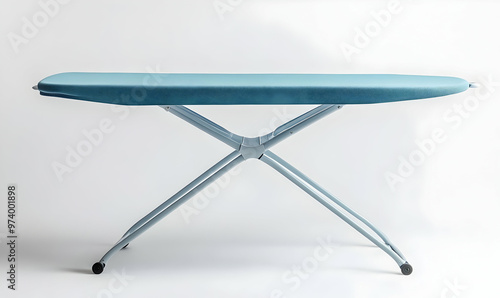 Ironing board isolated on white background with clipping path