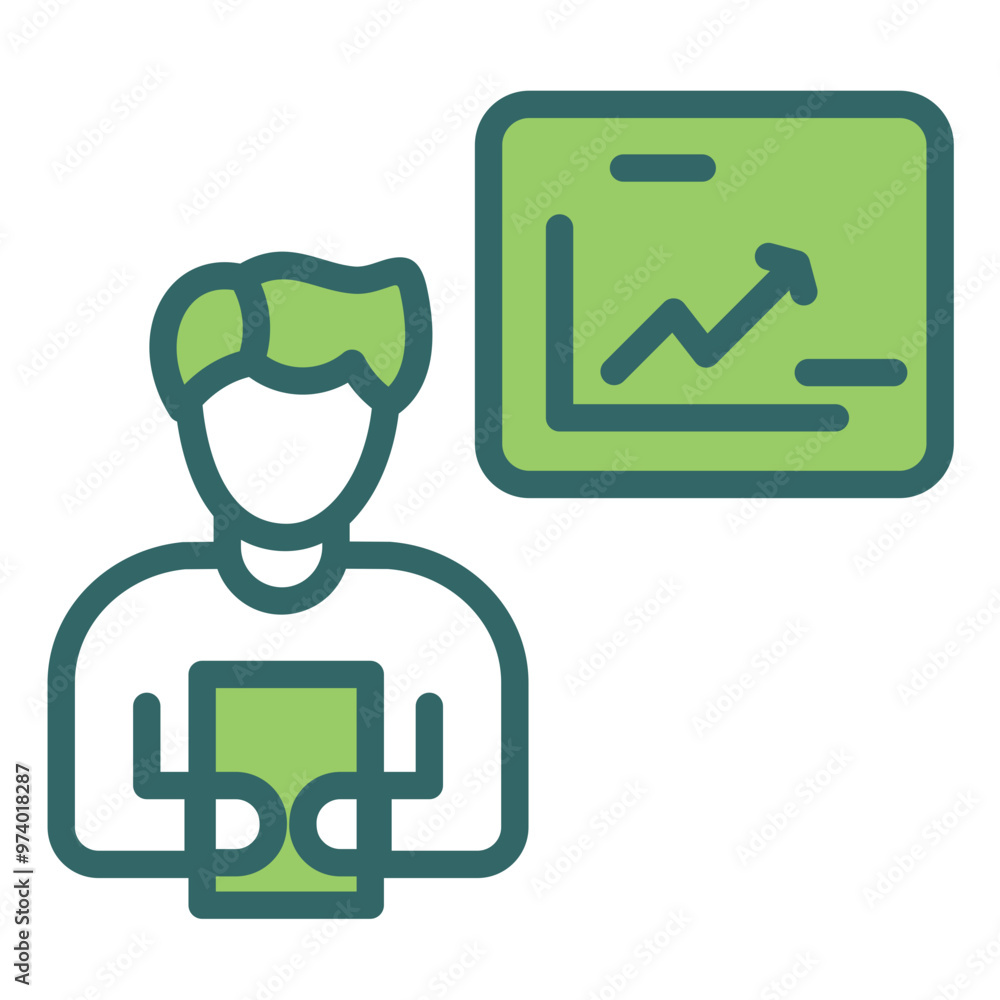 Business Analysis Icon Business Analysis Icon