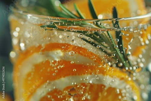 Refreshing Orange & Rosemary Drink photo