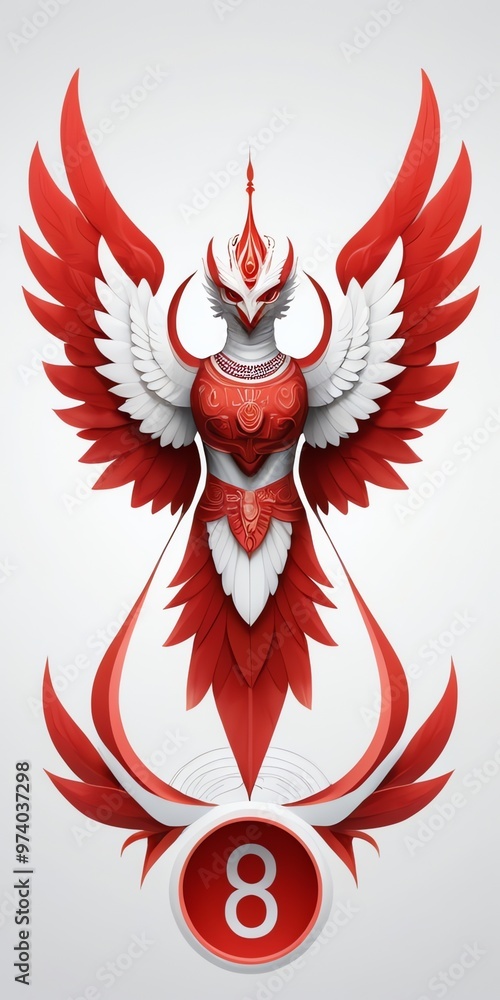 Naklejka premium a poster for a dove by person