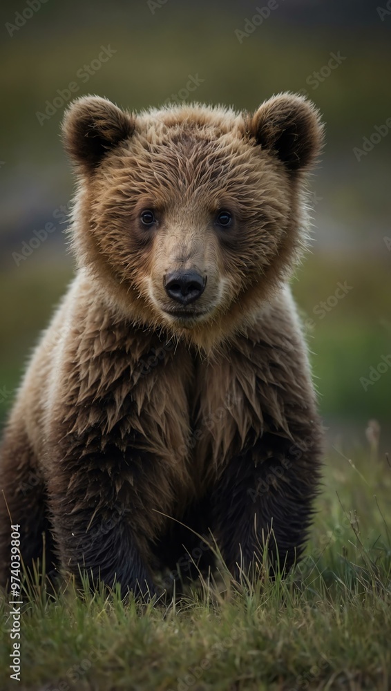 Brown bear cub Brown bear cub