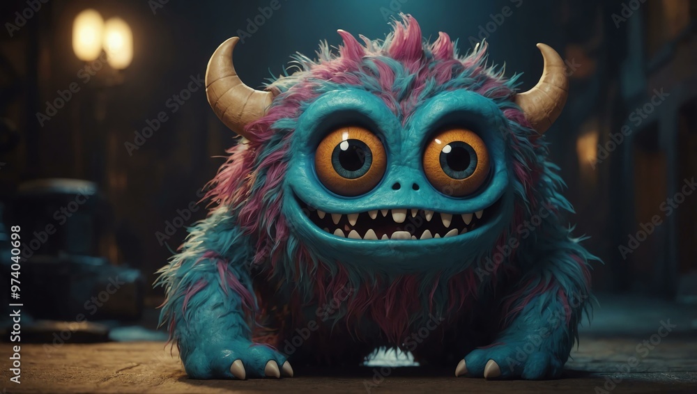 Cute monster illustration Cute monster illustration
