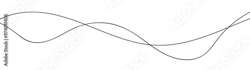 abstract wavy background with black wavy lines. black wave background. suit for banner, cover, poster, flyer, AI technology, digital, communication, 5G, science, music. vector illustration