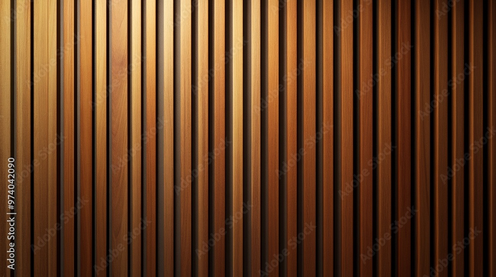 Close-Up of Warm Wooden Slats with Minimalist Design Close-Up of Warm Wooden Slats with Minimalist Design