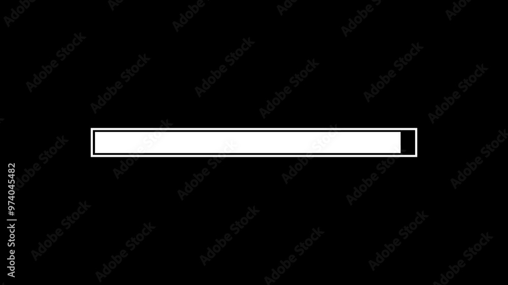 Loading icon animation by white color neon on black background. Loading icon animation by white color neon on black background.