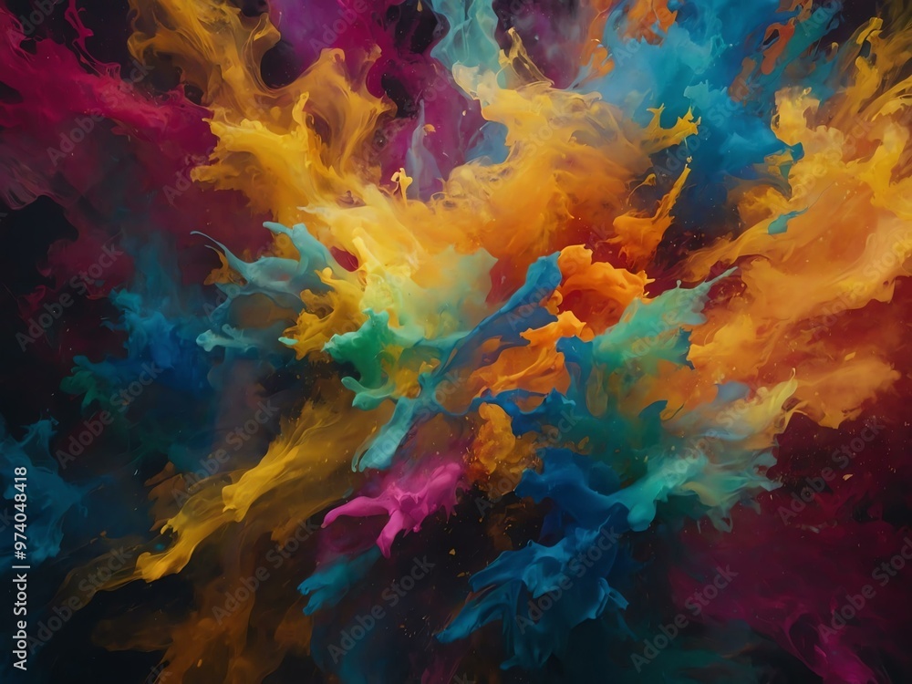 Abstract colorful background. Abstract colorful background.