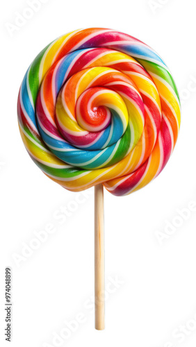 Wallpaper Mural Vibrant Rainbow Lollipop Candy Torontodigital.ca