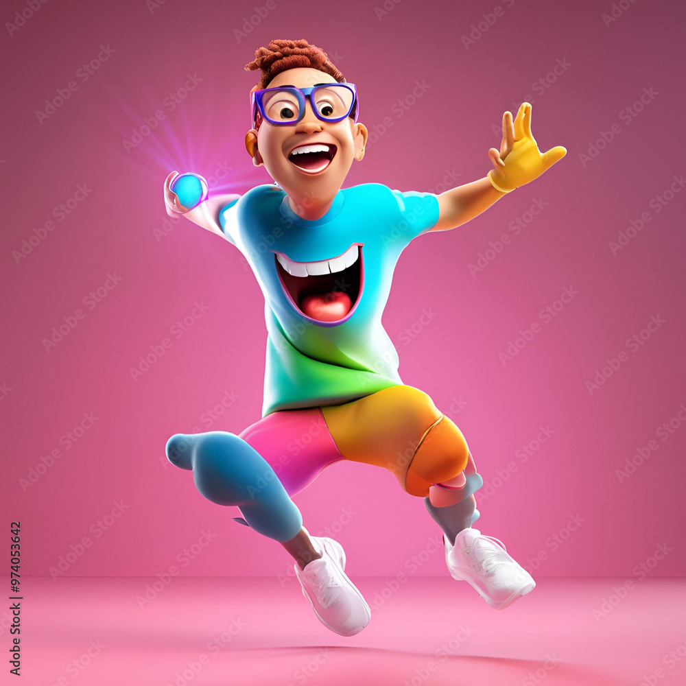 cartoon, illustration, woman, boy, vector, people, child, fun, sport, person, funny,