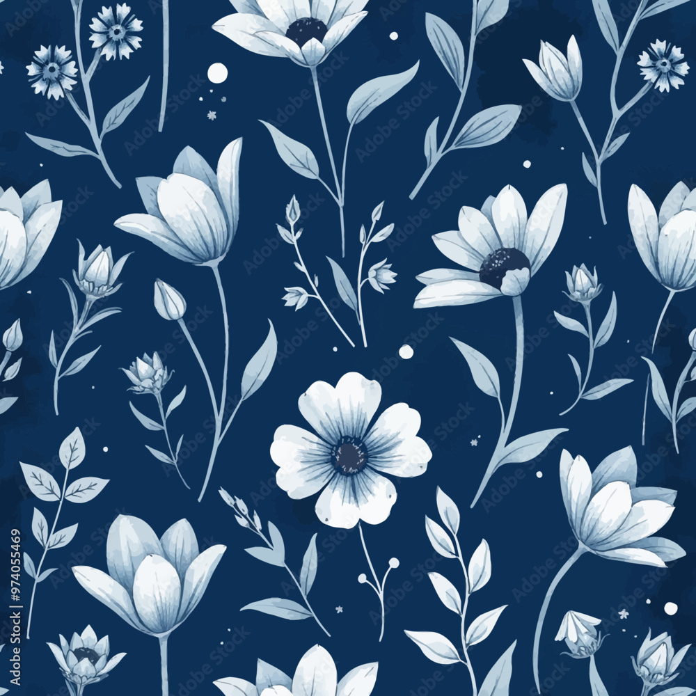 seamless floral pattern seamless floral pattern
