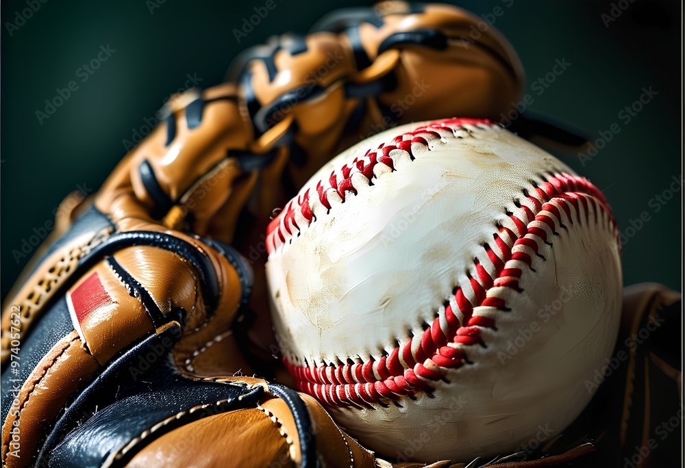 Fototapeta premium softball