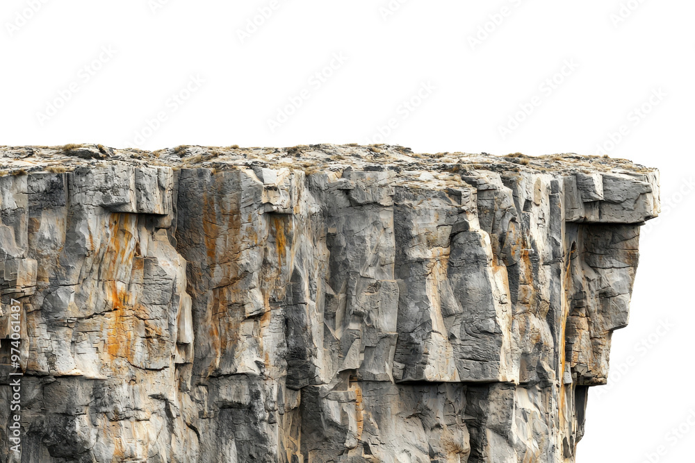 High-resolution image of a textured rock cliff with rugged and detailed ...