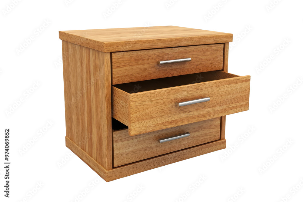 Wooden drawer chest with open drawers, isolated on transparent background. Ideal for home or office furniture designs and storage solutions. Wooden drawer chest with open drawers, isolated on transparent background. Ideal for home or office furniture designs and storage solutions.