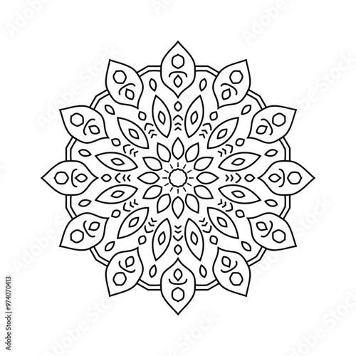 Explore Circular Mandala Patterns in Tattoo Art Mehndi Style for Creative Expression