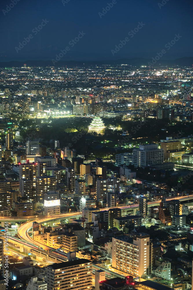名古屋の夜景 名古屋の夜景