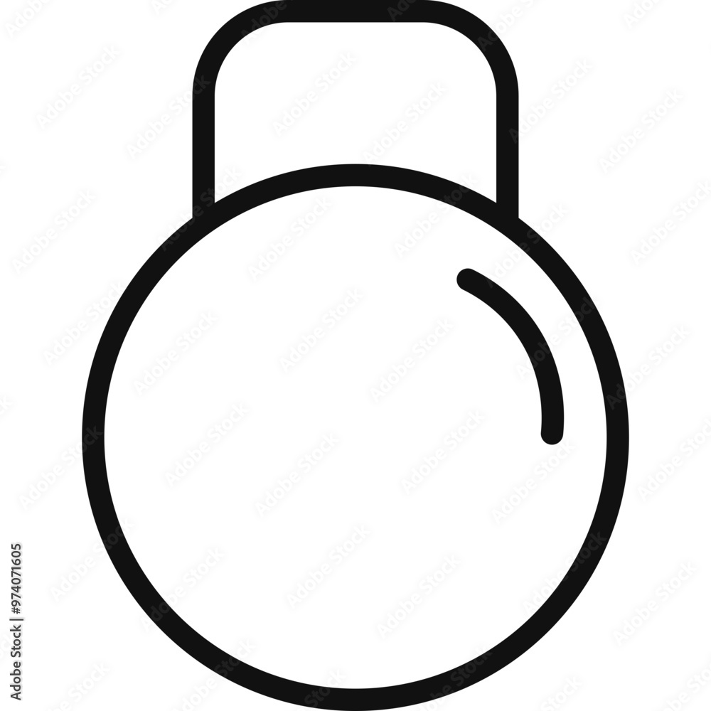 Gym Line Icon Gym Line Icon