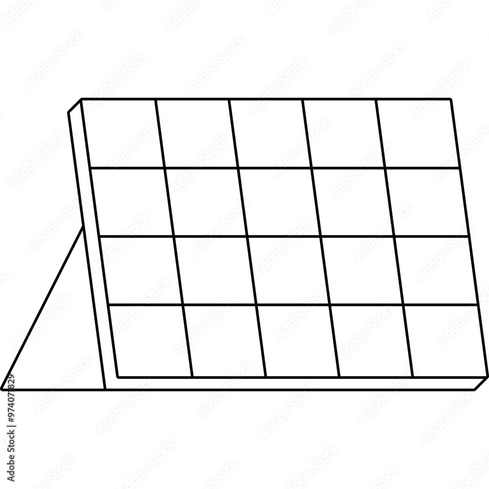 Solar Energy Panel Icon Solar Energy Panel Icon