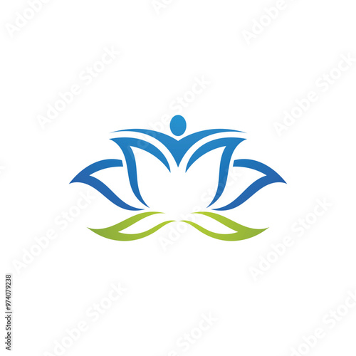 Beauty Vector lotus icon