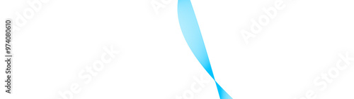 abstract blue line wave background. light lines wavy flowing dynamic in blue colors isolated on white background. AI technology, digital, communication, 5G, science, music. vector illustration