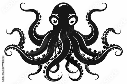 octopus vector