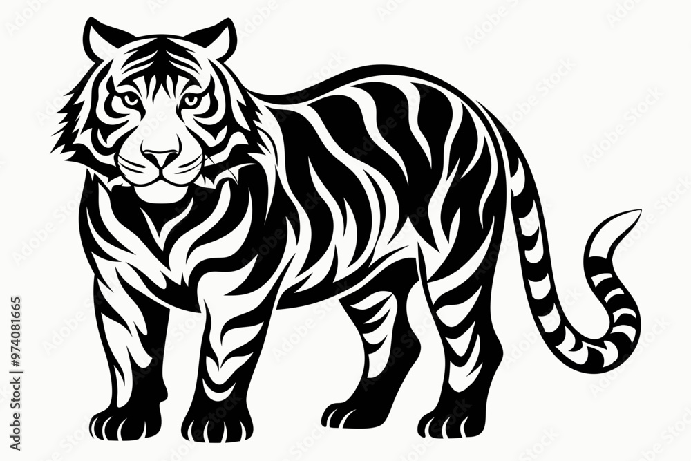 tiger illustration tiger illustration
