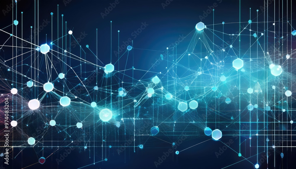 Abstract network background Abstract network background