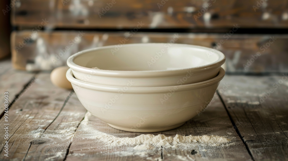 Dough Mixing Bowls: Large-capacity bowls for mixing and fermenting dough Dough Mixing Bowls: Large-capacity bowls for mixing and fermenting dough