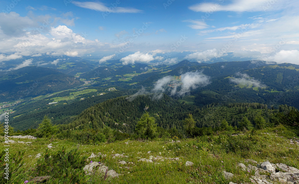 landscape in the mountains