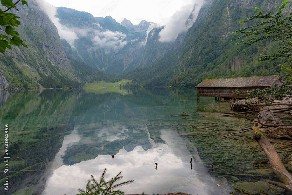 View of Konigsee in Bavaria