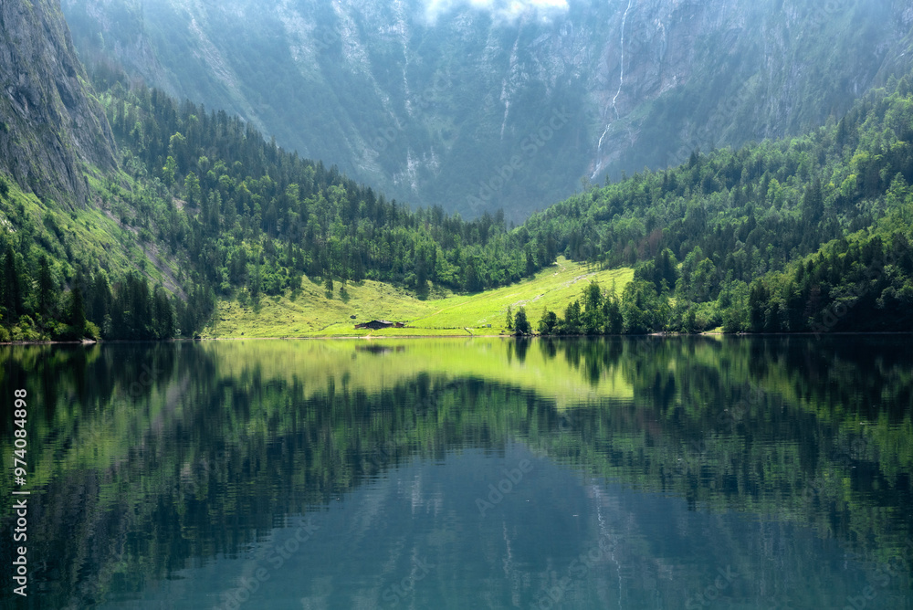 View of Konigsee in Bavaria