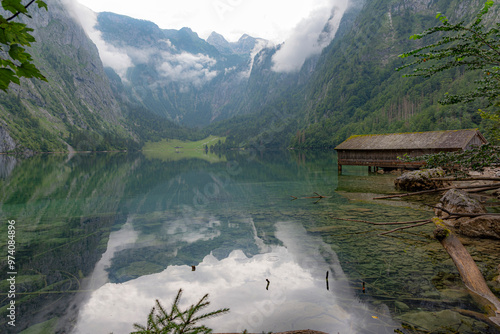Obraz na płótnie View of Konigsee in Bavaria w salonie