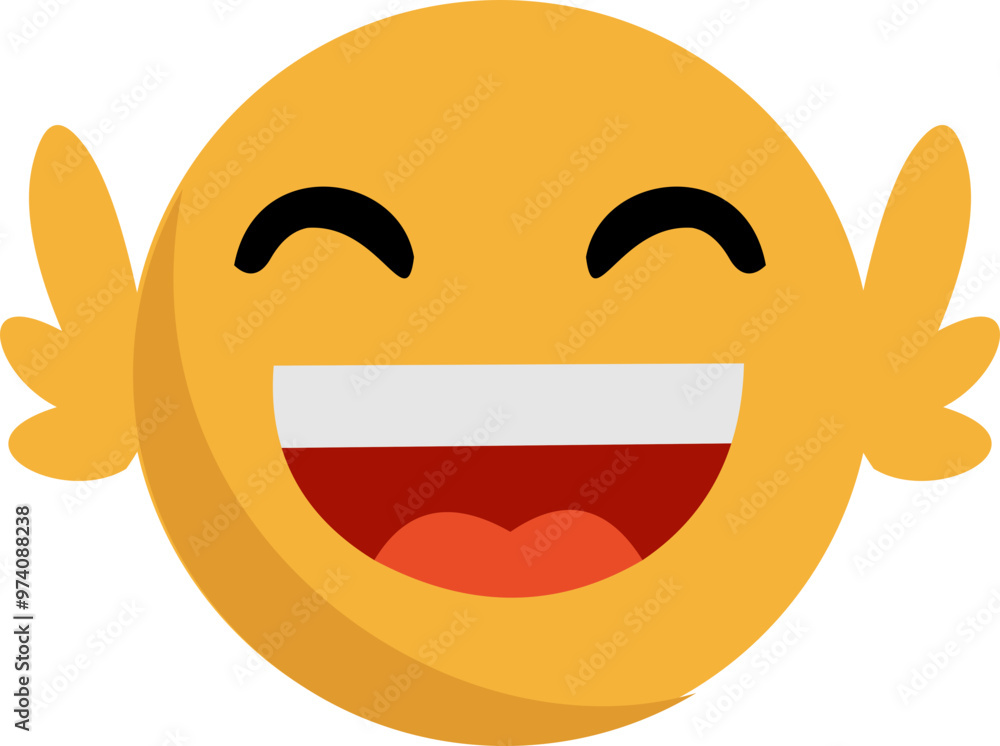 Smile Expression Emoticon on World Emoji Day Smile Expression Emoticon on World Emoji Day