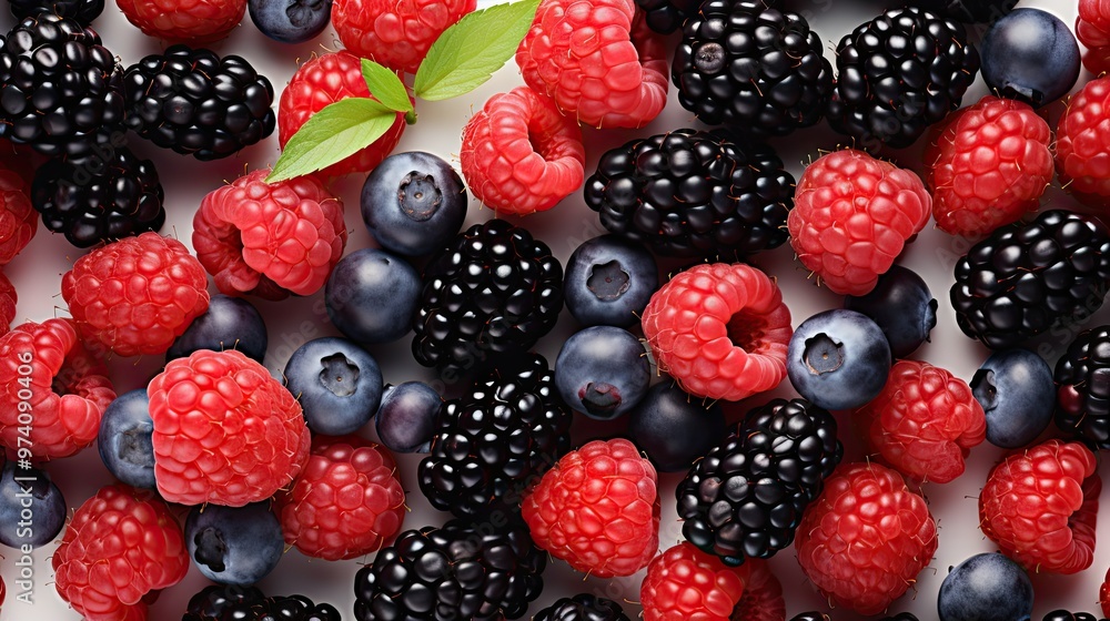 Fresh berries ready to eat! Fresh berries ready to eat!
