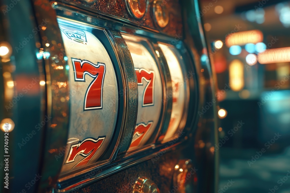Slot Machine with Seven Symbols Slot Machine with Seven Symbols