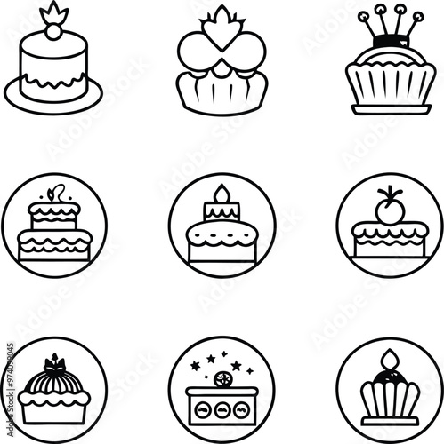 Delightful Cake Shop Icon